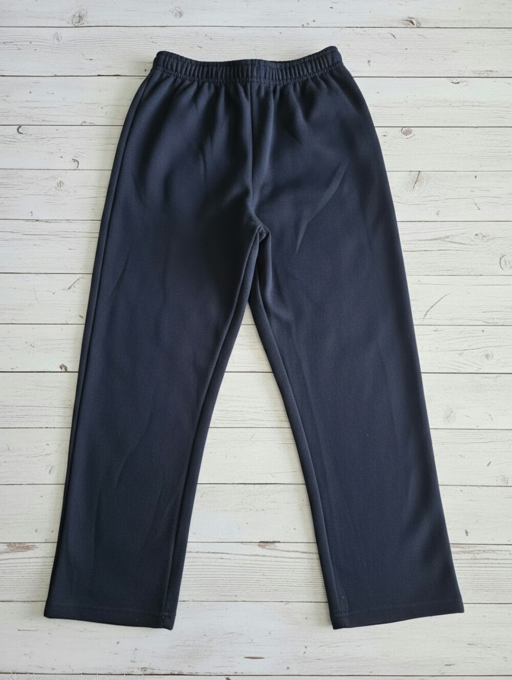 Gildan Heavy Blend G184 50/50 Unisex Black Fleece Open Bottom Sweatpants Size L